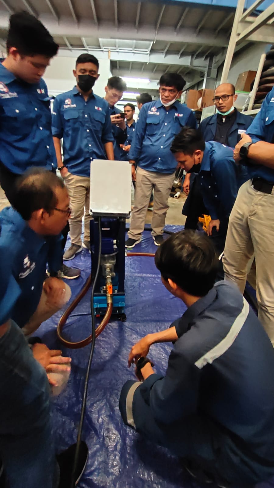 PT Hyprowira Adhitama "Contamination Control" Training and Practice for